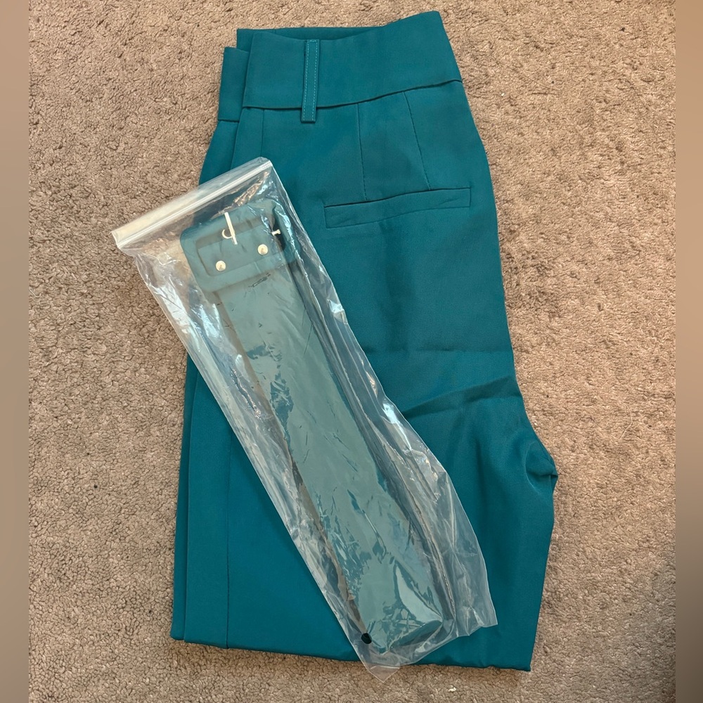 Forest green work pants